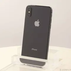 〔中古品〕 iPhoneX 256GB スペースグレイ MQC12J／A SIMフリー【377】
