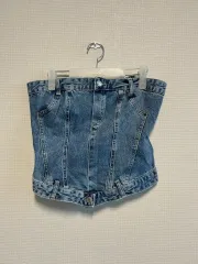 ZARA ザラ デニム ビスチェ L
