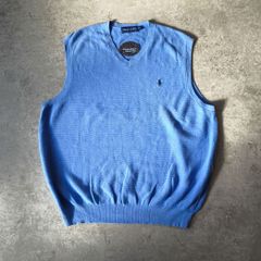 Polo Golf Ralph Lauren SMURFIT cotton Logo Vest／ポロゴルフラルフローレン SMURFIT コットン ロゴ ベスト [M010220]