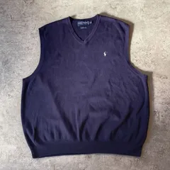 Polo Golf Ralph Lauren Cotton Logo Vest／ポロゴルフラルフローレン コットン ロゴ ベスト [M010219]