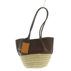 【中古】未使用品 トッズ TOD'S Bux Small Shopping Tote トートバッグ レザー 茶 ブラウン XBWBUXA0200UBY265T /AQ トッズ TOD'S Bux Small Shopping Tote トートバッグ レザー 茶