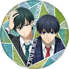 【中古】バッジ・ビンズ 潔世一＆糸師凛 グリッター缶バッジ 「ブルーロック」