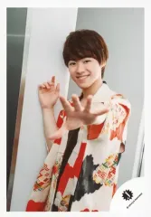 【中古】生写真(ジャニーズ) 関西ジャニーズJr./大橋和也/上半身・衣装白赤黒・左手パー前/18夏「明日を駆ける 少年たち」グッズ撮影オフショット/公式生写真