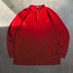 Polo Ralph Lauren 90s Pima cotton L/S Polo Shirt／ポロラルフローレン 90s ピマコットン ロングスリーブポロシャツ [M010196]