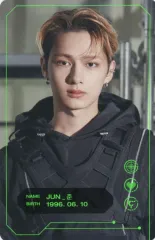 【中古】コレクションカード(男性) SEVENTEEN/ジュン(JUN)/「SEVENTEEN OFFICIAL FANCLUB CARAT MEMBERSHIP KIT GAM3 BO1」キャラクターカード