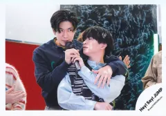 【中古】生写真(STARTO) Hey! Say! JUMP/中島裕翔・知念侑李/横型・上半身/アルバム「H+」MV＆ジャケ写オフショット/公式生写真