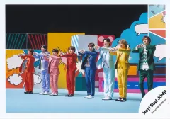 【中古】生写真(STARTO) Hey! Say! JUMP/集合(8人)/横型・全身/アルバム「H+」MV＆ジャケ写オフショット/公式生写真