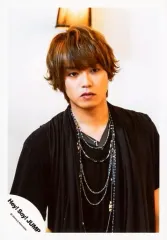 【中古】生写真(ジャニーズ) Hey! Say! JUMP/高木雄也/上半身・衣装黒・ネックレス・口閉じ・両手下・背景白/16夏 コンサートパンフ＆グッズ撮影/公式生写真