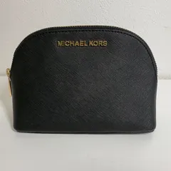 【極美品】MICHAL KORS（マイケルコース）ポーチ ブラック　E129