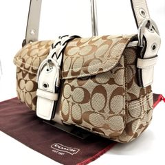 極美品/収納袋/チャーム付き】COACH コーチ ショルダーバッグ 10087 
