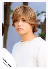 【中古】生写真(ジャニーズ) Hey! Say! JUMP/高木雄也/バストアップ・衣装白・左向き・口閉じ・野外/16-17冬 コンサートグッズ撮影/公式生写真