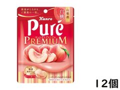 칸로 퓌레구미 프리미엄 야마나시산 백도 54g×12개 유통기한 2026/10