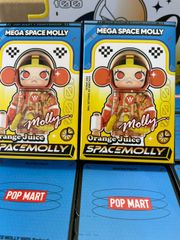 ⭐️【正規品・新品未開封】ポップマート Pop Mart Mega Space Molly 2個セットシリーズ4 スペースモリー モリー メガスペース メガ フィギュア
