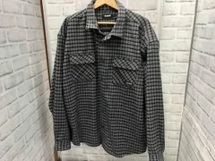 X-LARGE ／ エクストララージ ／ 101244014002 ／ 長袖シャツ ／ サイズXL ／ ブルー ／ ブラック