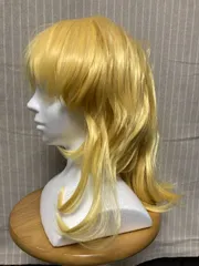 コスプレ ウィッグ イエロー金髪 限定色  ラブライブ　絢瀬絵里