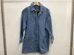 EDDIE BAUER エディーバウアー デニムコート カバーオール 黒タグ後期 80s～90s Sサイズ ブルー 