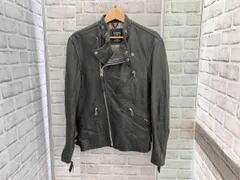 Schott/レザージャケット/Mサイズ/ダブルライダース/ショット/3101019/内側チェック/ブラック