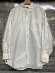 POLO RALPH LAUREN ポロラルフローレン 長袖シャツ THE BIG FIT 裾ポニー サイズM ホワイト