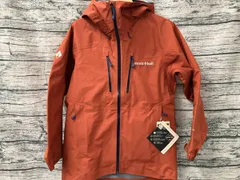 mont-bell モンベル マウンテンパーカ パウダーショットパーカ 1102575 XSサイズ オレンジ GORE TEX