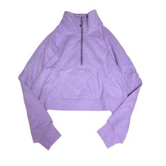 ルルレモンScubaオーバーサイズファネルネックハーフジップ ピンク XS