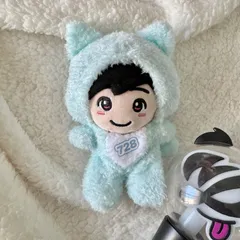 【匿名配送】ちびぬい用着ぐるみねこblue