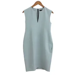 YOKO CHAN モヘヤ 混 ノースリーブワンピース 36 YOKO CHAN（ヨーコチャン） ノースリーブワンピース 36 ブラック