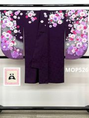 二尺袖 ポリエステル着物 刺繍 薔薇 anan 紋意匠 袴用 MOP527 - メルカリ