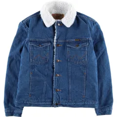 古着 90年代 ラングラー Wrangler デニムボアジャケット メンズL相当 ヴィンテージ/eaa603098