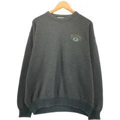 古着 90年代 リー Lee SPORT NFL GREEN BAY PACKERS グリーンベイパッカーズ コットンニットセーター USA製 メンズXL相当/eaa546126のサムネイル