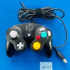 ◇YA155【限定モデル】Nintendo GAMECUBE コントローラー 大乱闘スマッシュブラザーズ 仕様 ブラック 任天堂 ニンテンドー GC ゲームキューブ 黒 周辺機器 DOL-003 GCコン