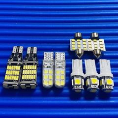 タント カスタム L375S/L375/L385/L385S T10 LED 室内灯 ナンバー灯 ルームランプセット ホワイト ダイハツ カー用品 パーツ ライト