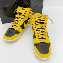 NIKE ナイキ スニーカー シューズ DUNK HIGH RETRO PRM Wu-Tang Clan HJ4320-001 ダンクハイ メンズ 27cm black pollen-white 靴 DF17473■