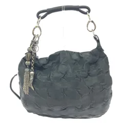 HIROKO KOSHINO ヒロココシノ ワンショルダーバッグ  レザー    ブラック レディース / 240001174389