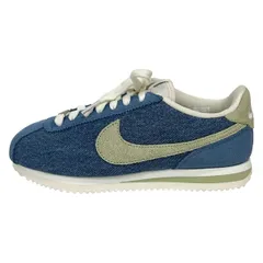 NIKE(ナイキ) スニーカー 23.5 レディース コルテッツ IH6354-004 ブルー×ライトグリーン