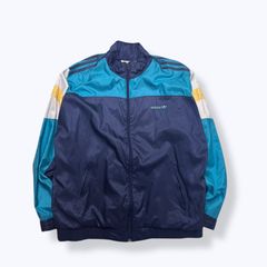 フェスで着たい】90s Adidas 神配色 ナイロンジャケット - メルカリ