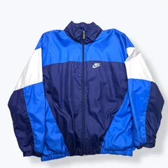 90s Euro NIKE Nylon Track Jacket 【L】90年代 ユーロ ナイキ 銀タグ ナイロンジャケット トラックジャケット