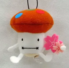 【中古】キーホルダー・マスコット(キャラクター) ドコモダケ(桜) クリーナー付きマスコット 「ドコモダケ」 NTTドコモキャンペーン品