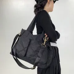 トートバッグ レディース 大きめ 軽い a4 ナイロン キルティング 2way 通勤 大容量 おしゃれ ショルダーバッグ 人気 シンプル