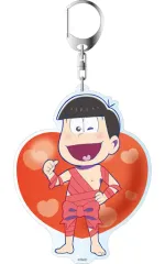 【中古】キーホルダー・マスコット(キャラクター) おそ松(リボン松ver) デカキーホルダー 「おそ松さん」