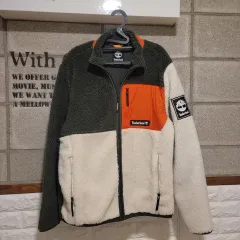 ティンバーランド バイカラー フリース ジャケット S