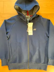 YONEX スウェットパーカー ネイビー S.M