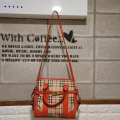 バーバリー ヘイマーケット 2way トートバッグ