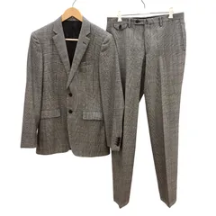 ZM1666【美品】Mr.Junko ミスタージュンコ ジャケット+パンツ セットアップ グレンチェック サイズ94YA7