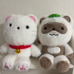 氷川 日菜、幸運、アライグマ、応援、猫、ぬいぐるみ、セット
