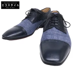 Christian Louboutin クリスチャンルブタン デニム×レザー SO CHARLES FLAT シューズ 40