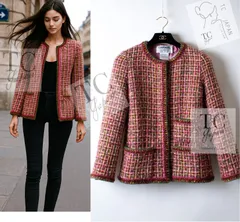 2025年最新】CHANEL レディース ノーカラージャケットの人気アイテム