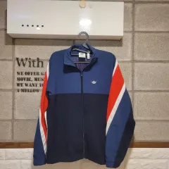 アディダス ブルー LINE ウィンドブレーカー S
