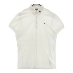 サイズ：44 S J.LINDEBERG ジェイリンドバーグ  半袖ポロシャツ ボタンダウン  ホワイト系 [240101568787] ゴルフウェア メンズ ストスト