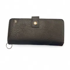 黒 ブラック 長財布 カード収納 大容量 ユニセックス メンズ レディース クール オシャレ 少し大きめ