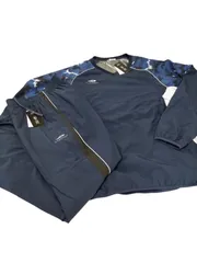 ティゴラ◆メンズ 長袖 ウインドブレーカー ウィンドパンツ 上下セット ネイビー